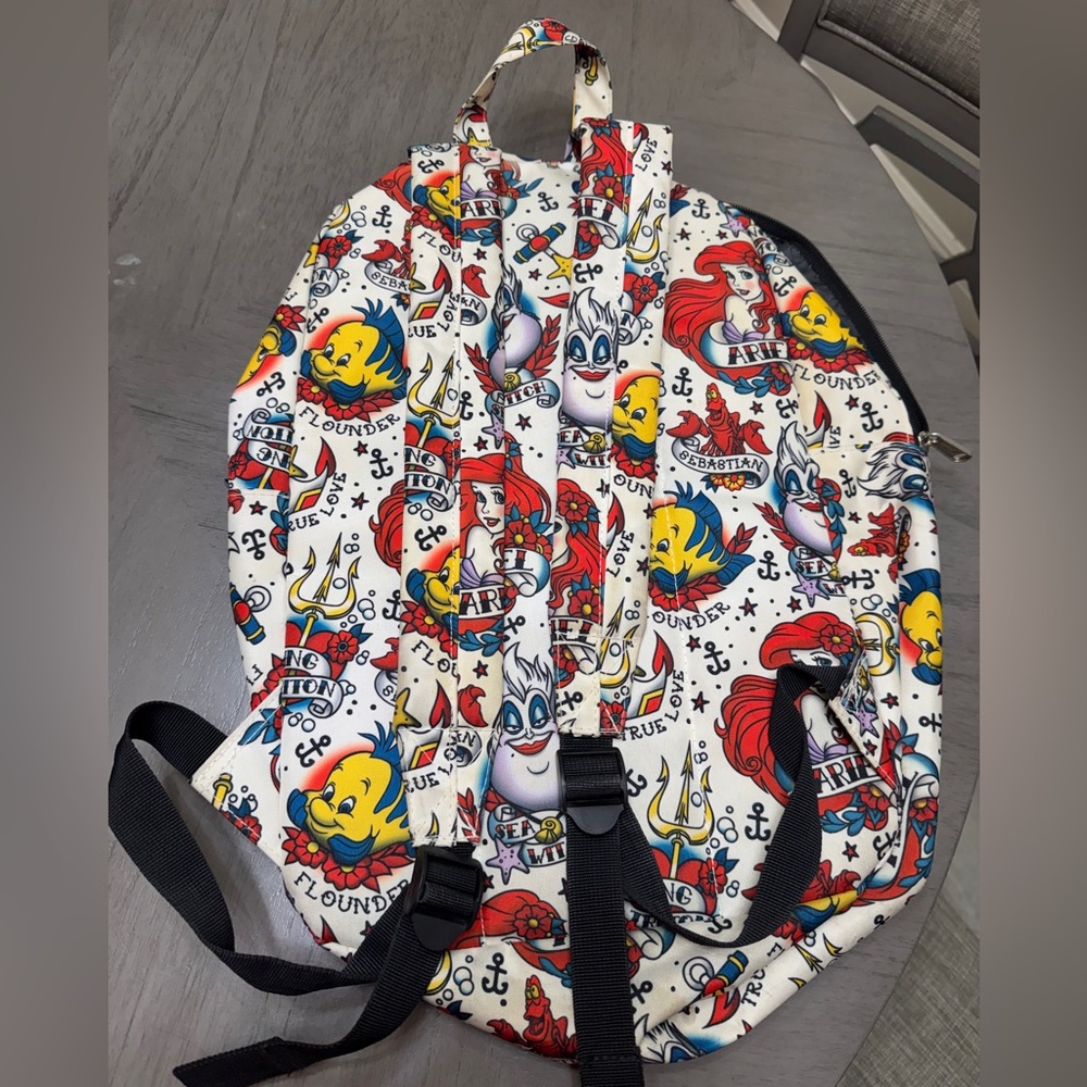 Disney Little Mermaid Loungefly Backpack - Picture 2 of 5